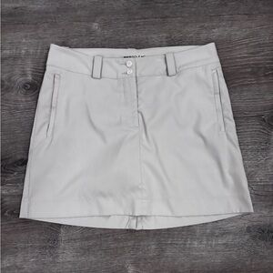 Nike Golf Tour Performance Dri-Fit Tech Skort Women’s Size 8 Beige/Stone